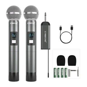 New PDP 2-2H Dual Digital Wireless Microphone System with 2 Handheld